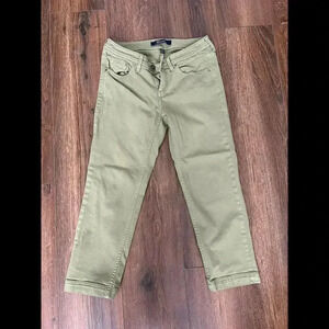 Tommy Bahama Size 4‎ Green Cropped Denim Pants